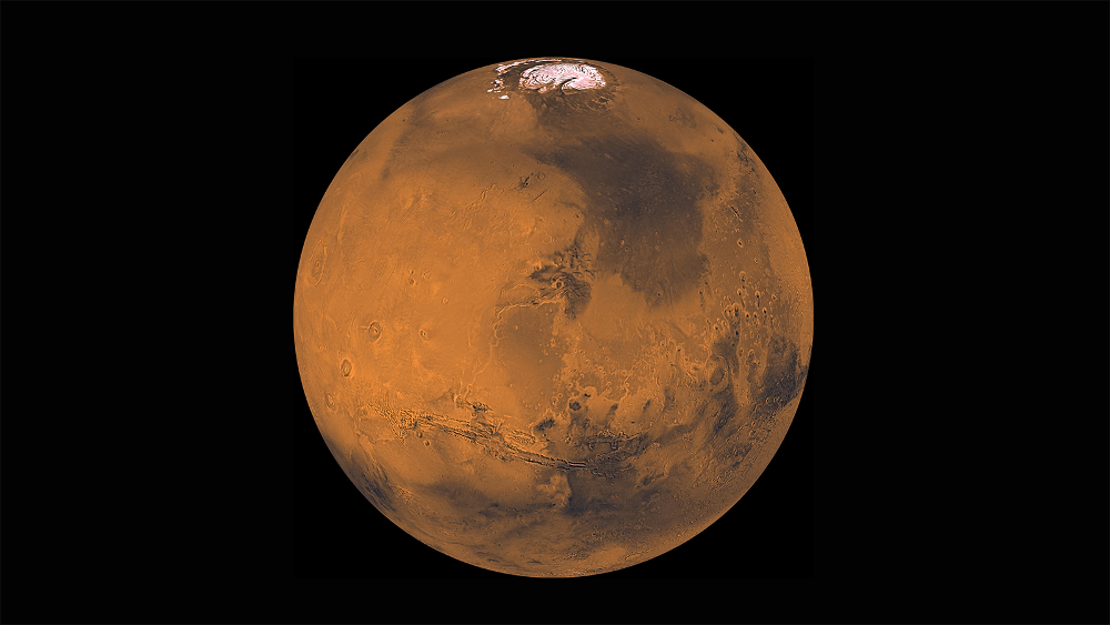 Image of Mars from the Viking Orbiter (1998)